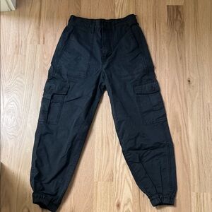 Women's Black Cargo Pants